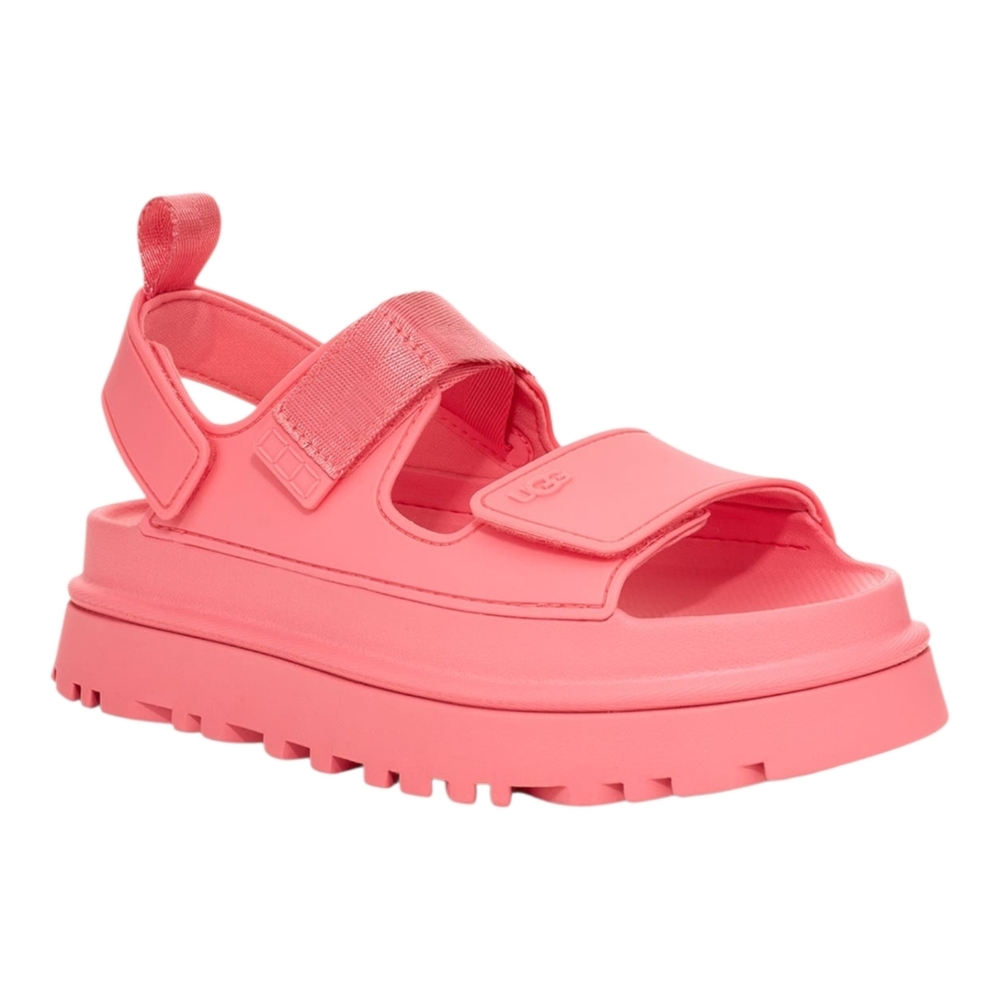 UGG Coral Pink Platform Newest Comfy Sandals